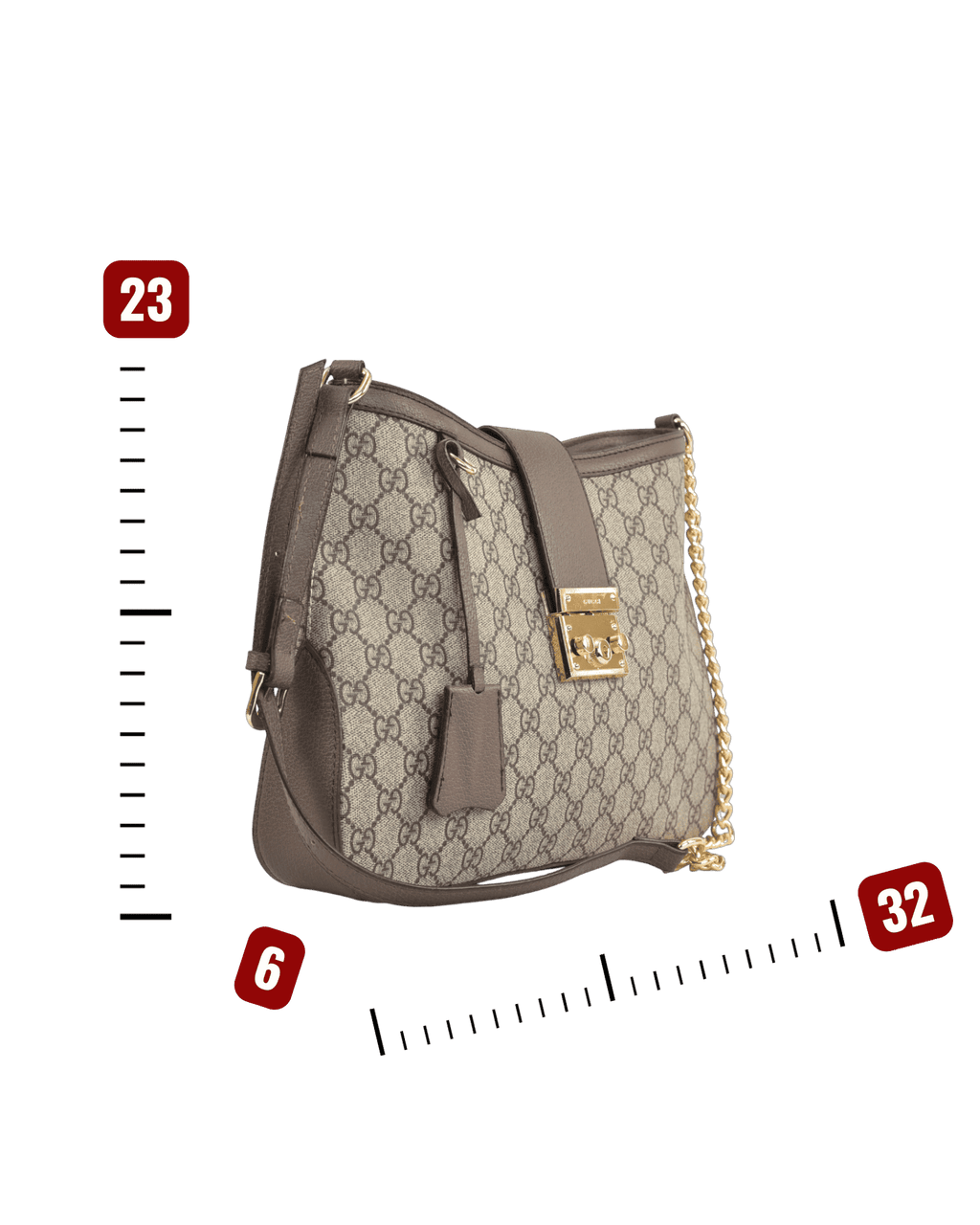 Gucci Medium Padlock GG