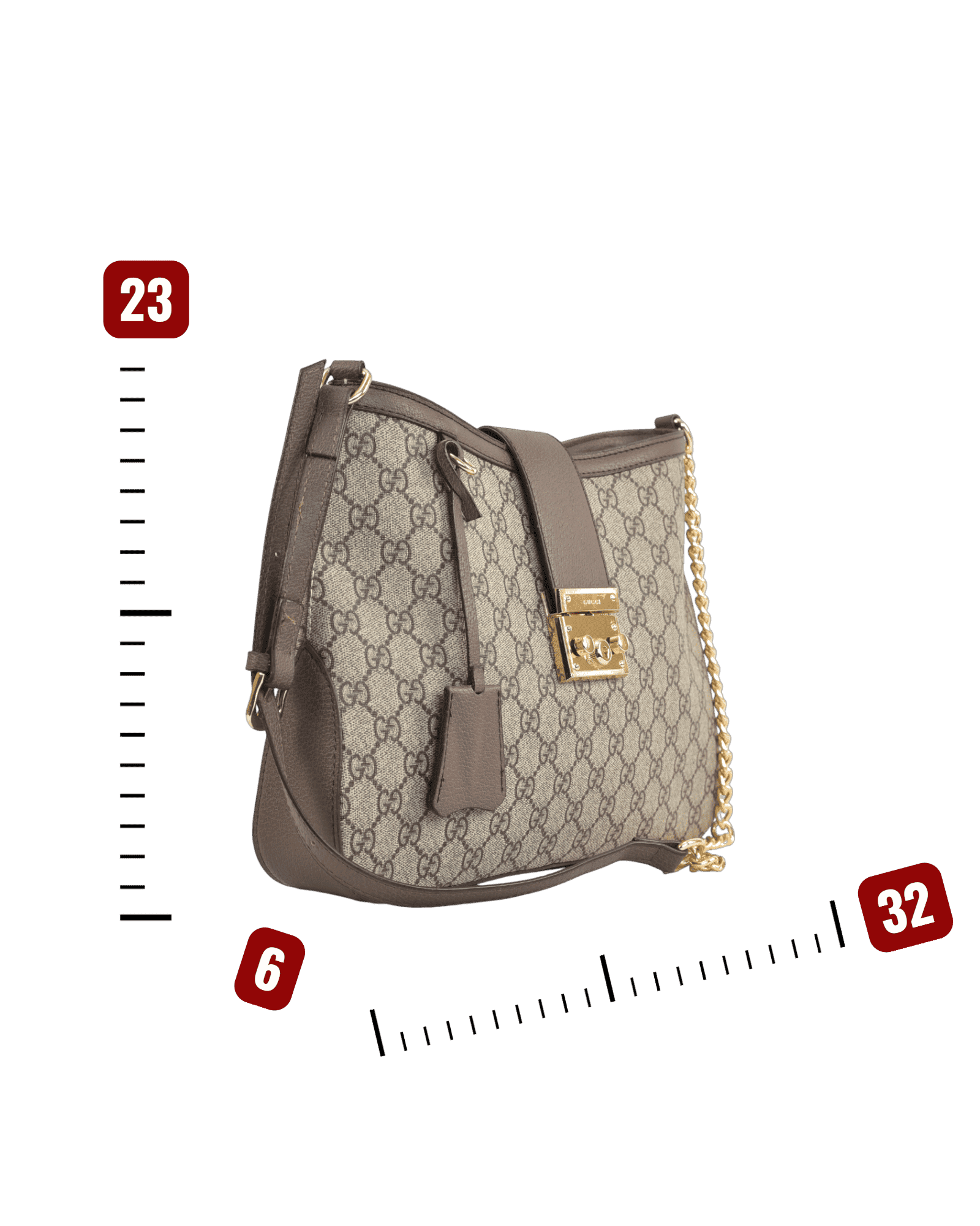 Gucci Medium Padlock GG