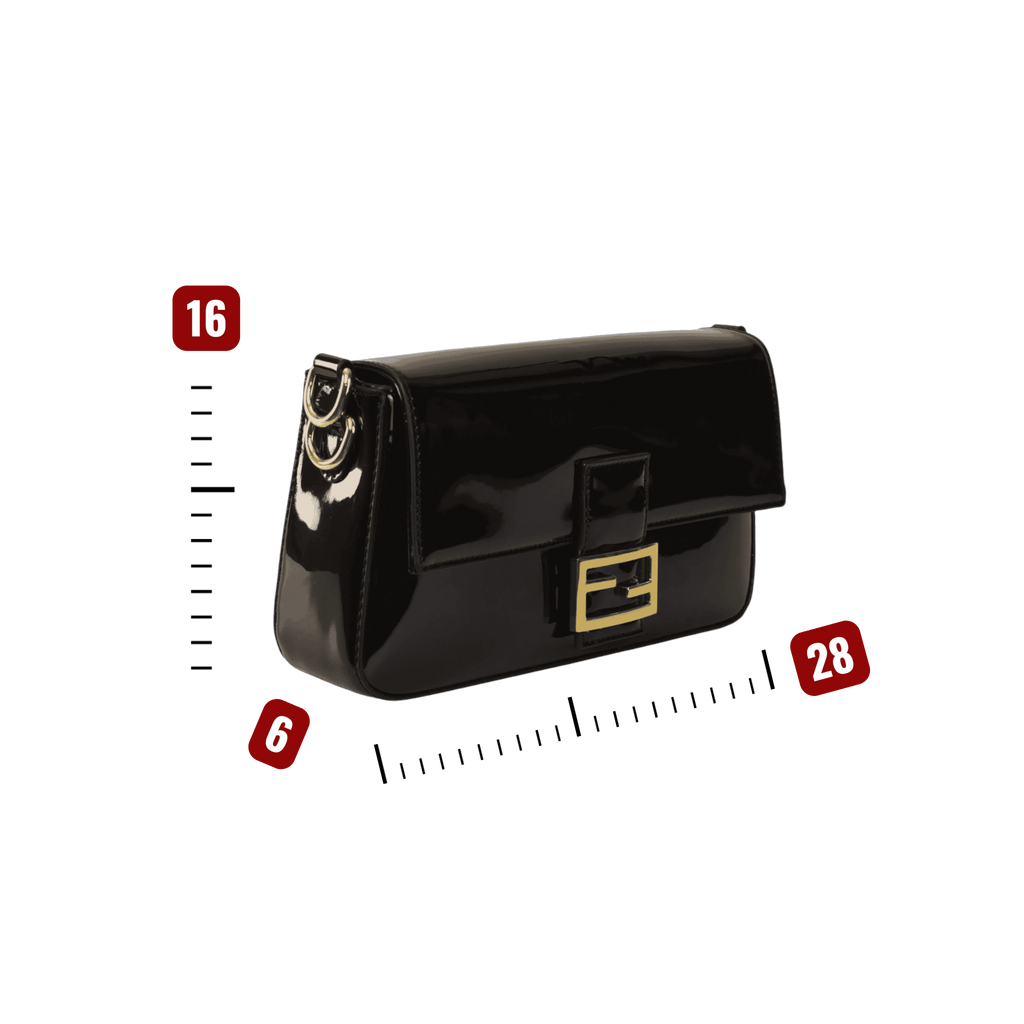 Fendi Baguette patent leather