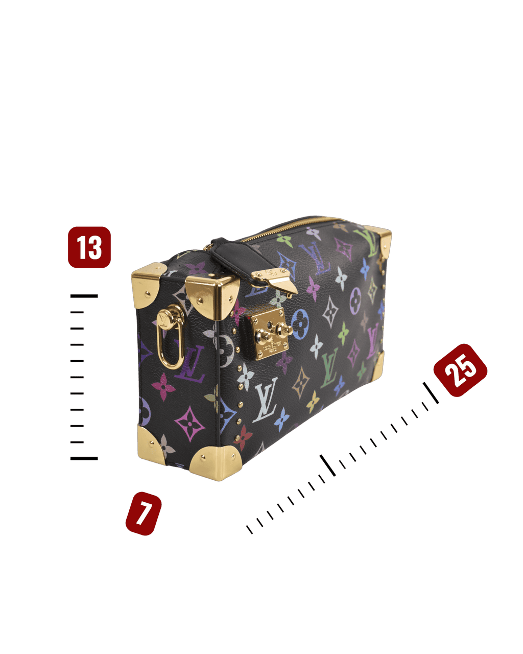 Louis Vuitton Monogram Slim Soft Trunk