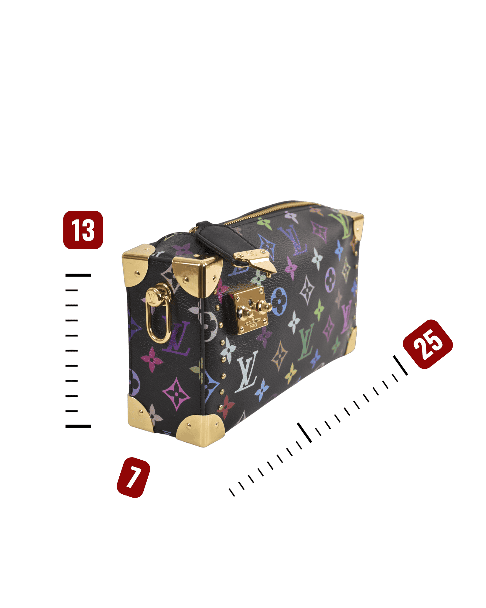 Louis Vuitton Monogram Slim Soft Trunk