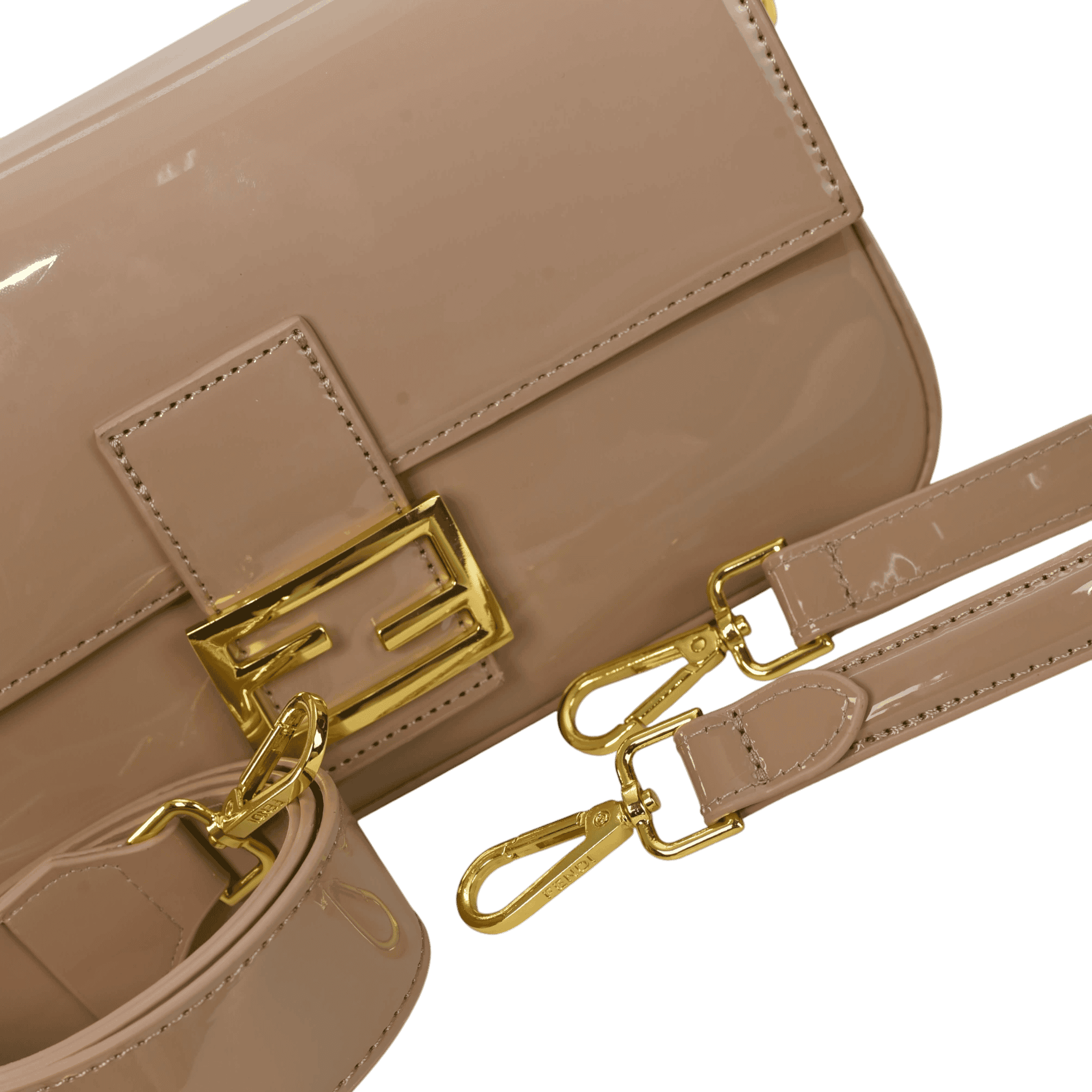 Fendi Baguette patent leather